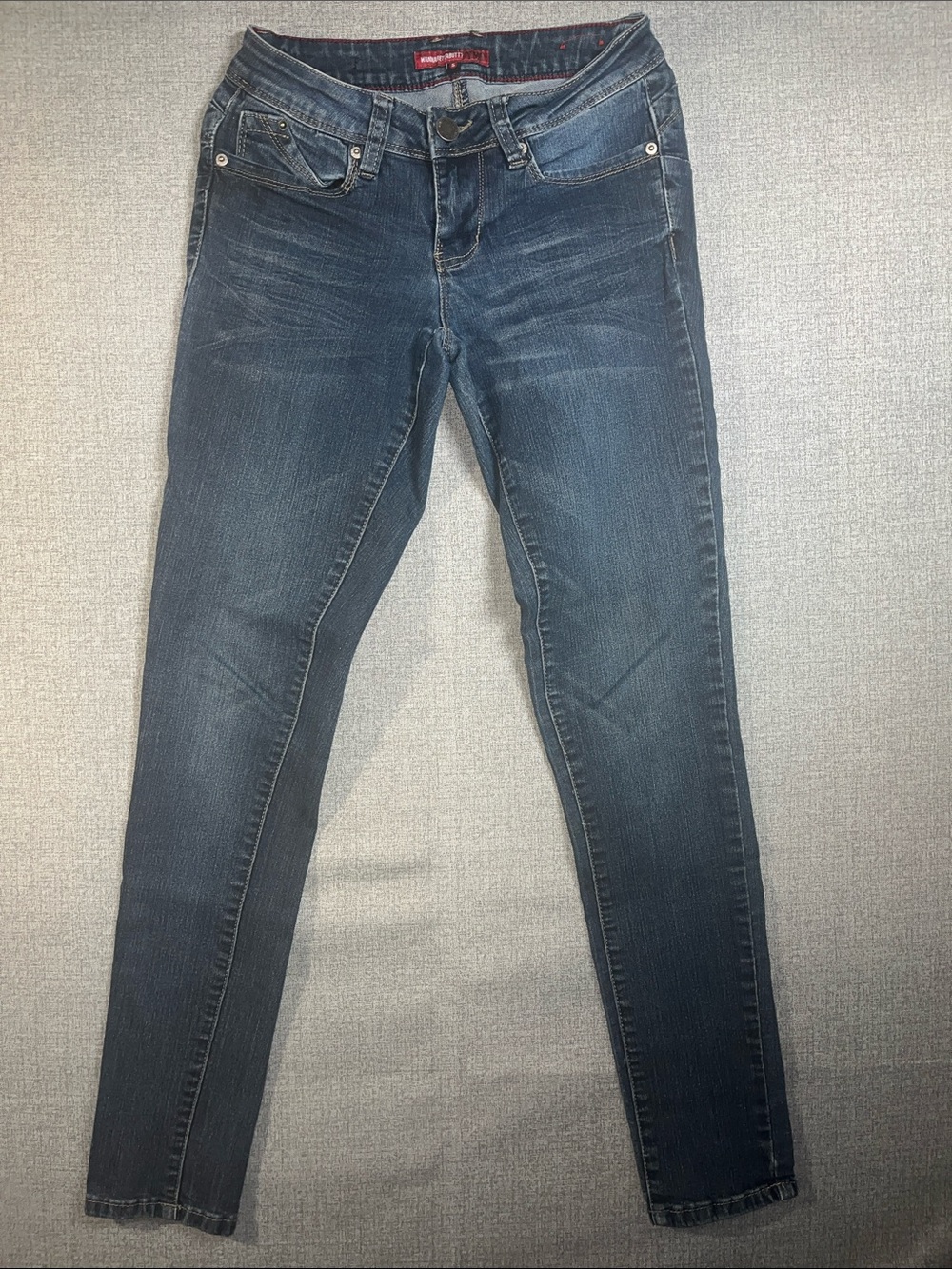 WannaBettaButt? Women's Dark Blue Slim Fit Jeans, size 5